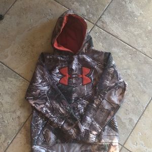 Boy’s Camo Under Armour hoodie